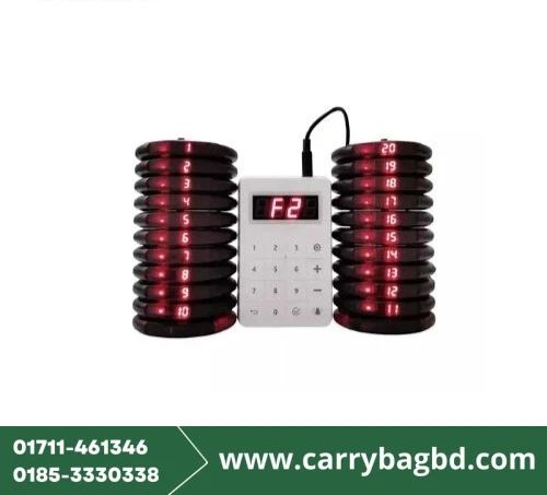 Verbex VT-K-TP20 Without Digit Pager System For Restaurant And Factory