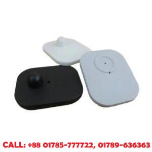 Rf Square Hard Tag With Steel Pin for Garments